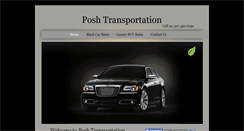 Desktop Screenshot of poshtransportation.com