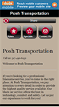 Mobile Screenshot of poshtransportation.com